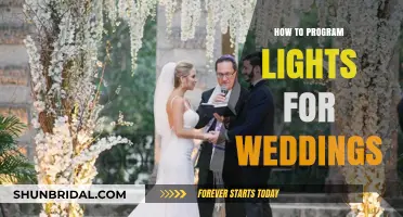 Elegant Wedding Lighting: Programming Tips for a Magical Celebration