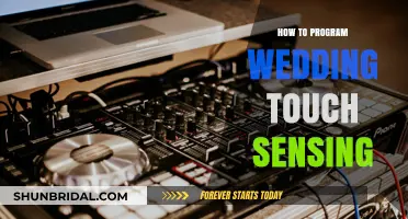 Crafting Wedding Magic: Programming Touch Sensing for Your Special Day