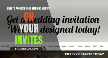 Creating a Wedding Website? Promote It on Your Invites!