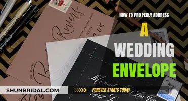 Addressing Wedding Envelopes: A Step-by-Step Guide to Getting it Right