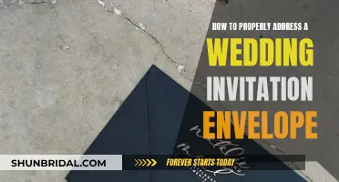 Addressing Wedding Invites: Envelope Etiquette 101