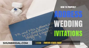 Addressing Wedding Invitations: The Proper Etiquette