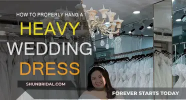 The Perfect Wedding Dress: Hang with Care