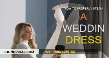 Steaming a Wedding Dress: The Right Way