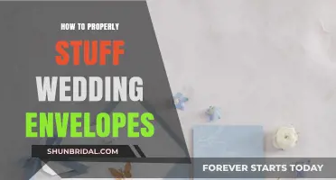 Mastering the Art of Stuffing Wedding Envelopes: A Step-by-Step Guide
