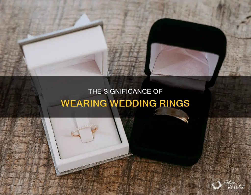 how to properly use wedding rings