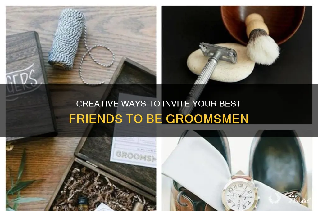 how to propose to groomsmen