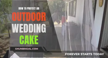 Protecting Your Wedding Cake Outdoors: Tips and Tricks