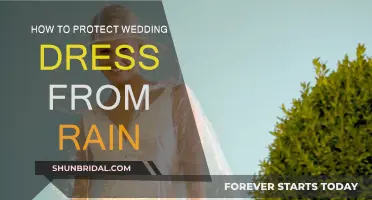 Protecting Your Wedding Dress from Rain: Tips and Tricks
