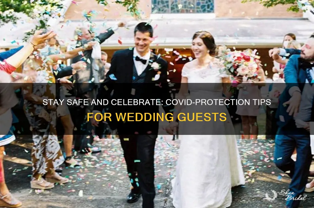 how to protect yourself from covid at a wedding