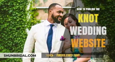 Step-by-Step Guide to Publishing Your Knot Wedding Website Easily