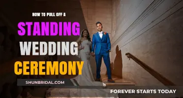 Elegant Standing Wedding Ceremony: Tips for a Flawless Execution