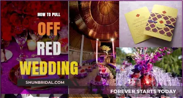 Bold and Beautiful: Mastering the Art of a Red Wedding
