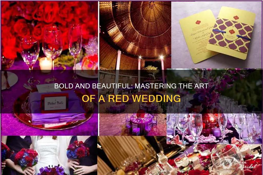 how to pull off red wedding