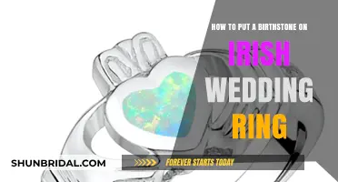 Personalizing Irish Wedding Rings with Birthstones