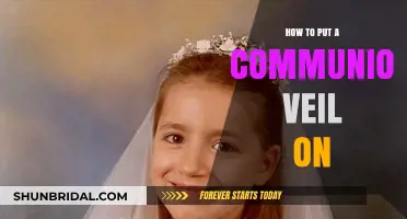 Step-by-Step Guide: Perfectly Placing a Communion Veil for Your Child