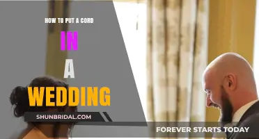 Incorporate Cords in Your Wedding: A Step-by-Step Guide