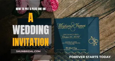 Incorporate Plus Ones: Wedding Invitation Etiquette