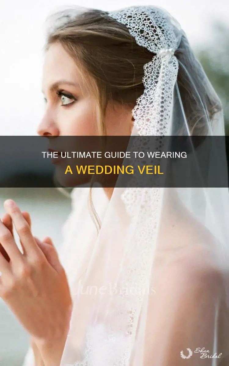 how to put a veil in a wedding