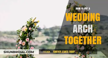 The Perfect Wedding Arch: Assembly Guide