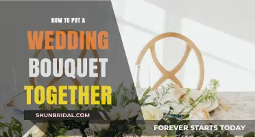 The Art of Arranging a Wedding Bouquet