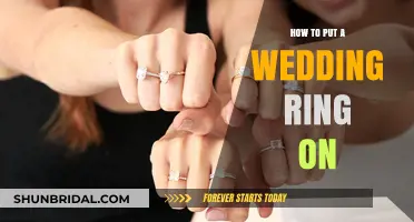 The Perfect Way to Wear Your Wedding Ring