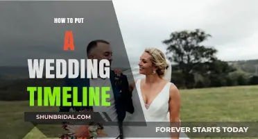 Planning the Perfect Wedding Timeline