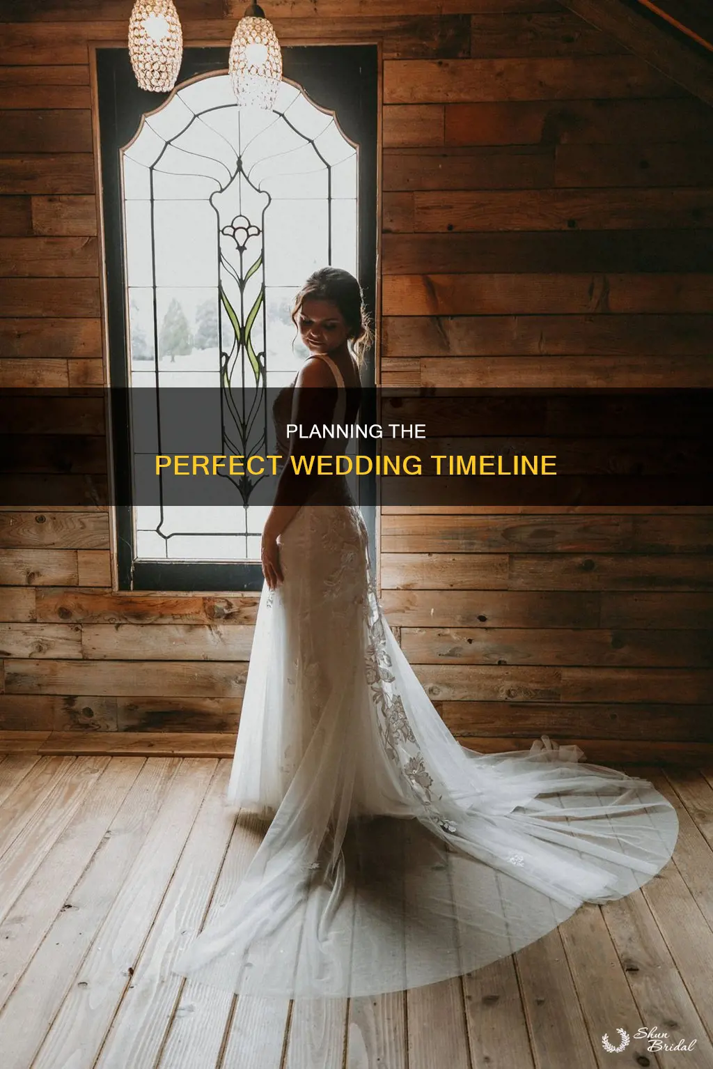how to put a wedding timeline