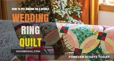 Binding a Double Wedding Ring Quilt: A Step-by-Step Guide