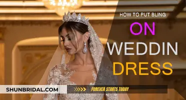 Add Sparkle to Your Wedding Gown