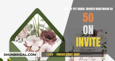 Bridal Shower Etiquette: Honeymoon Fund Invite Wording