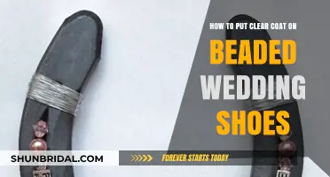 Clear-Coating Beaded Wedding Shoes: A Step-by-Step Guide