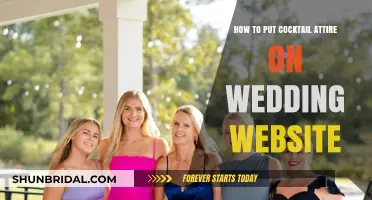 Cocktail Attire Wedding: Dress Code Guide for Your Big Day