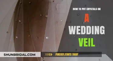 Adding Crystals to Your Wedding Veil: A Guide