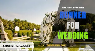 The Perfect Wedding Aisle Runner: A Step-by-Step Guide