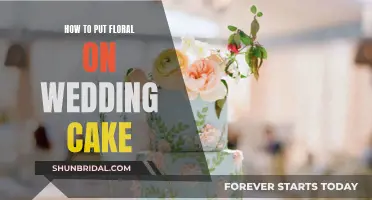 Adding Floral Accents to Your Wedding Cake