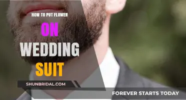 Wedding Suits: Flowers, Where and How?