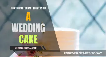 Creating Floral Wedding Cake Magic with Fondant Flowers