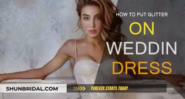 Adding Sparkles: Glittering Your Wedding Dress