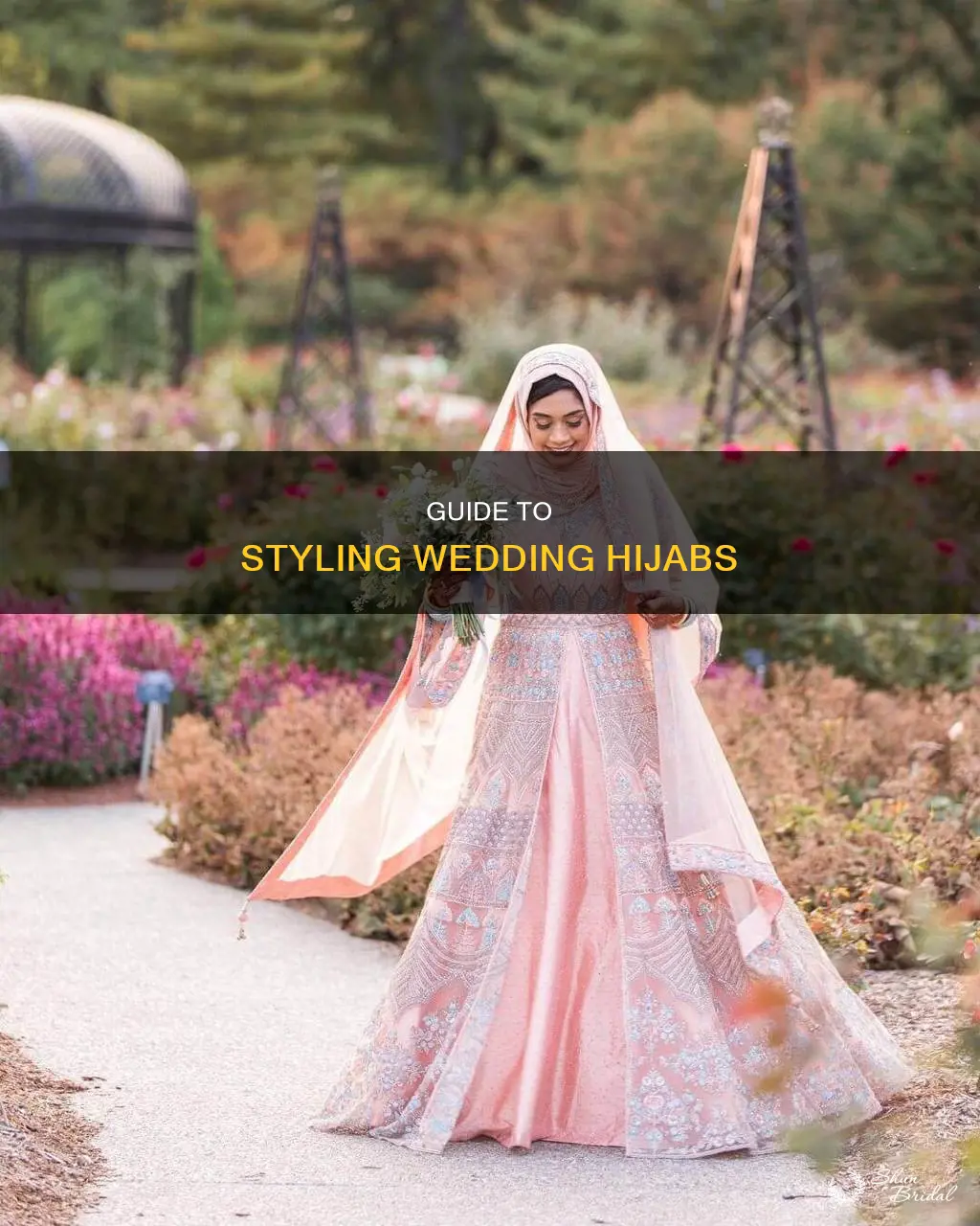 how to put hijab for wedding