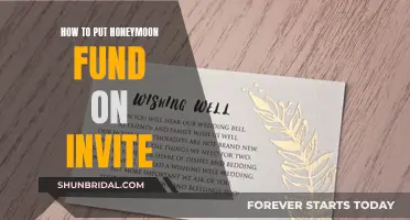 Honeymoon Fund: Creative Ways to Include It on Your Wedding Invitations