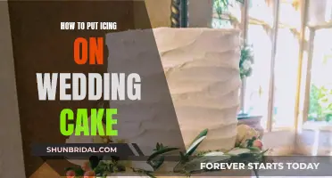 Icing a Wedding Cake: A Step-by-Step Guide