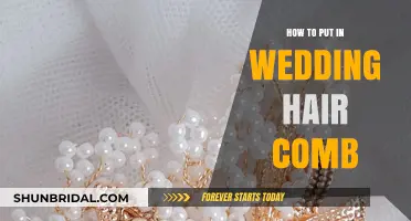 The Perfect Bridal Hair Comb: A Step-by-Step Guide