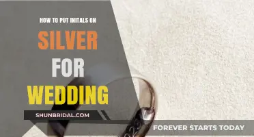 Personalizing Your Wedding Silver with Initials