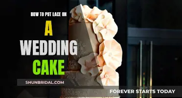 Adding Lace to Your Wedding Cake: A Step-by-Step Guide