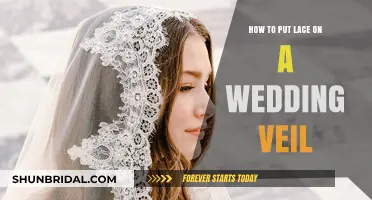 Adding Lace to Your Wedding Veil: A Guide