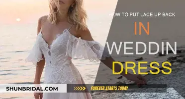 Lacing Your Wedding Dress: A Step-by-Step Guide