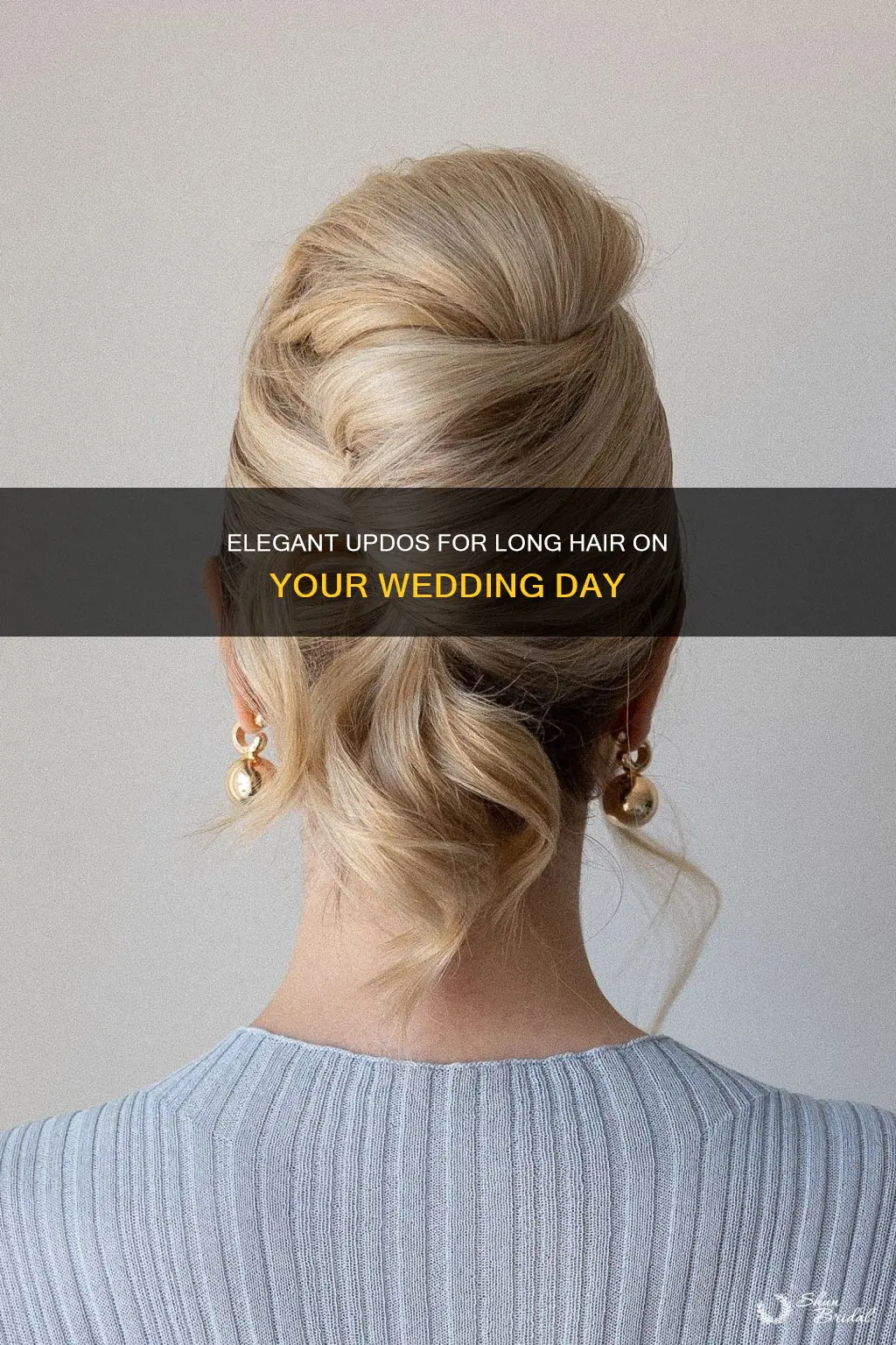 how to put long hair up for a wedding