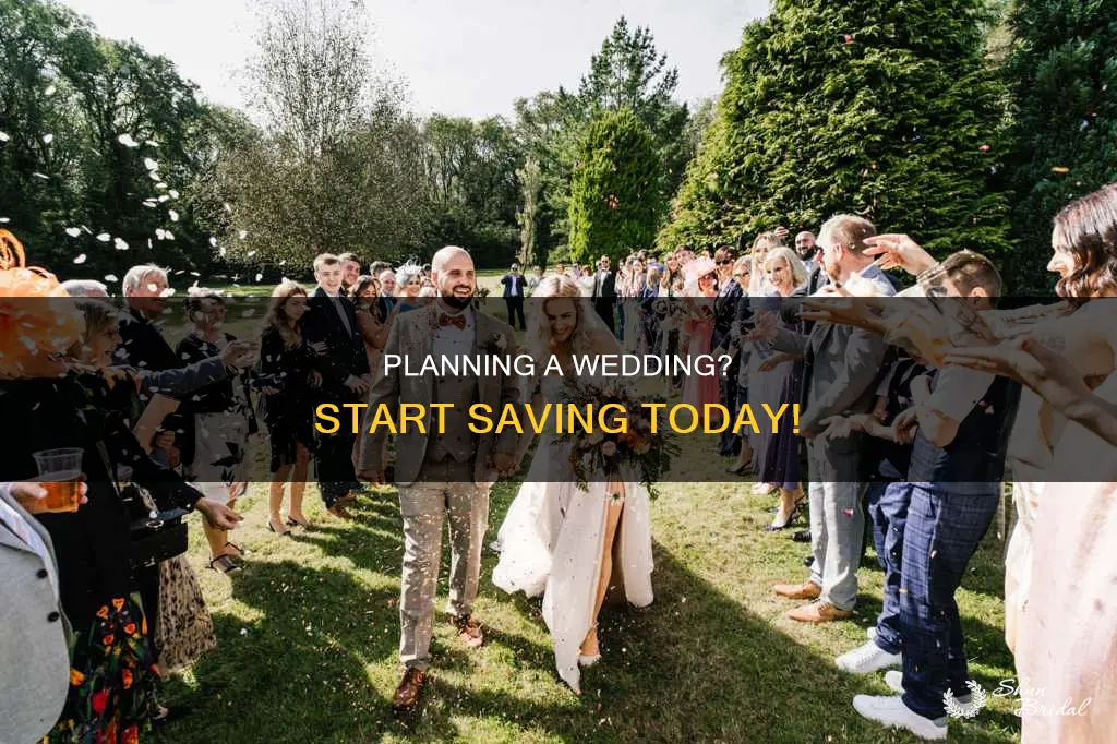 how to put money aside for a wedding