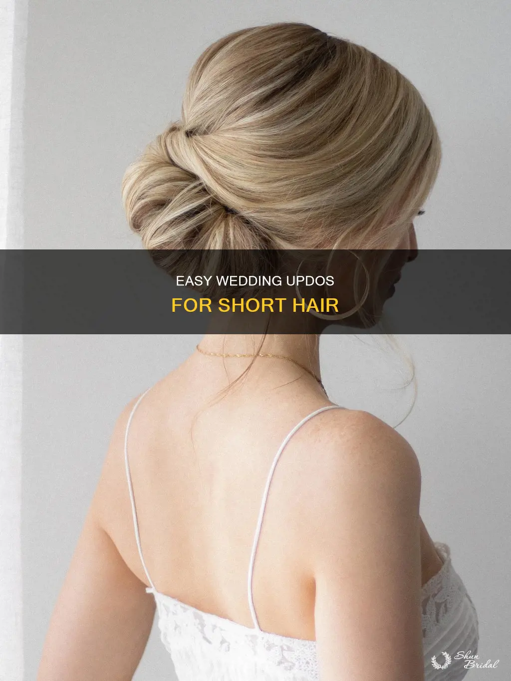 how to put my short hair up for a wedding